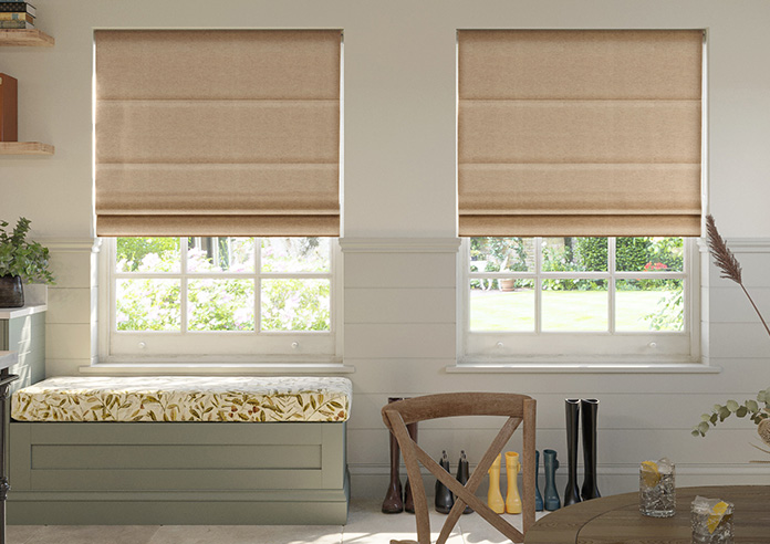Carron, Woven Jute - Twist&Fit Roman Blind - Image 3